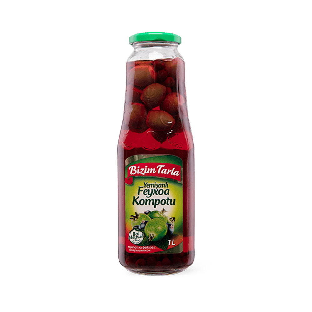 BIZIM TARLA HAW & FEIJOA (YEMISANLI FEYXOA) COMPOTE 1LT 12 PCS