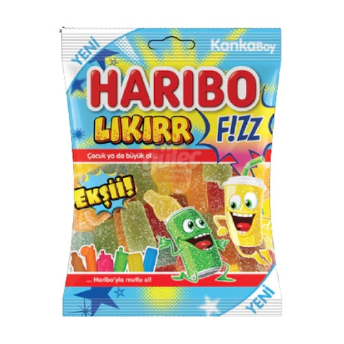 HARIBO FIZZ LIKIRR 80GR 24 PCS