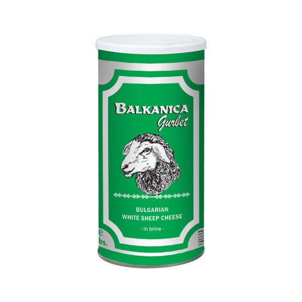 BALKANICA SHEEP'S MILK CHEESE CAN 800 GR, PACK OF 6