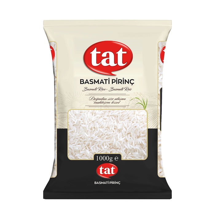 TAT BASMATI RICE 1KG PACK OF 15