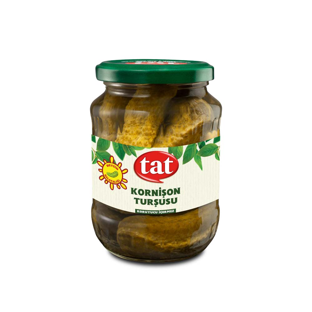 TAT GHERKIN PICKLES (KORNISON TURSUSU) 370CC 12 PCS