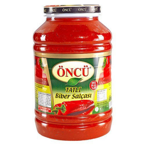 ONCU MILD PEPPER PASTE (TATLI BIBER SALCASI) 4300 GR 4 PCS