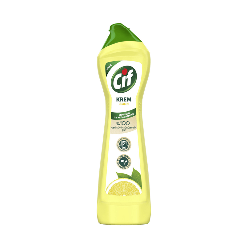 CIF KREM LIMON -CREAM CIF LEMON 500 ML 16 PCS