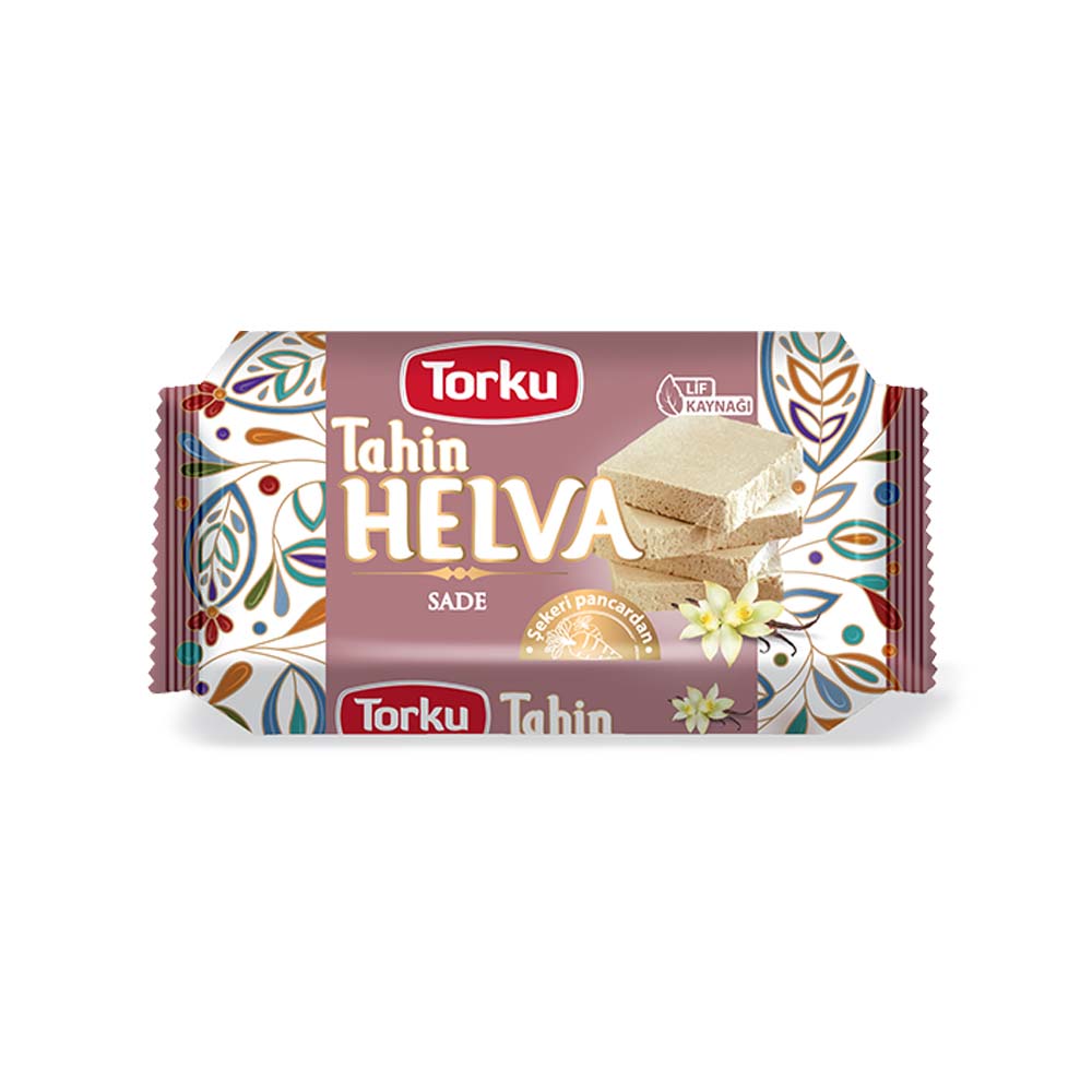 TORKU HALVA PLAIN (SADE HELVA) 500 GR 6 PCS