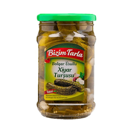 BIZIM TARLA BULGARIAN CUCUMBER PICKLE 670GR 12 PCS
