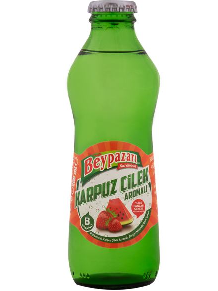 BEYPAZARI MINERAL WATER WATERMELON & STRAWBERRY 200ML 24 PCS