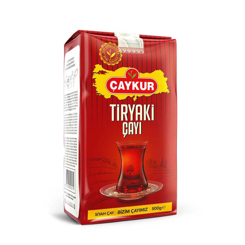 CAYKUR BLACK TEA TIRYAKI 500GR, PACK OF 15