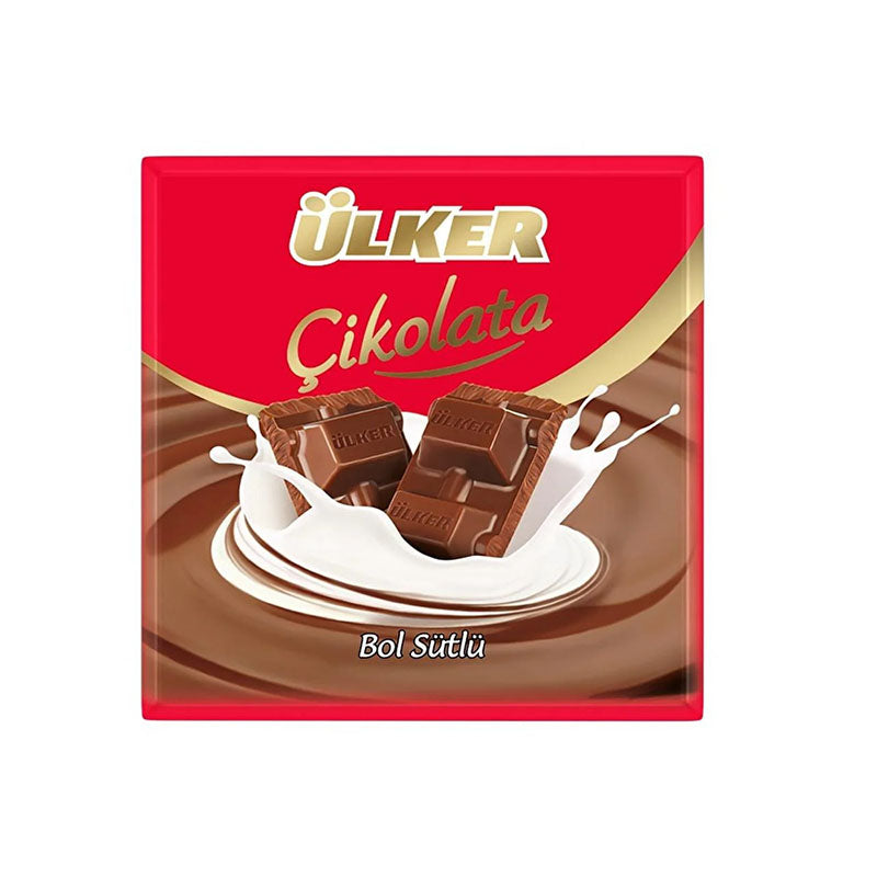 ULKER CHOCOLATE W MILK 60 GR 6 PCS