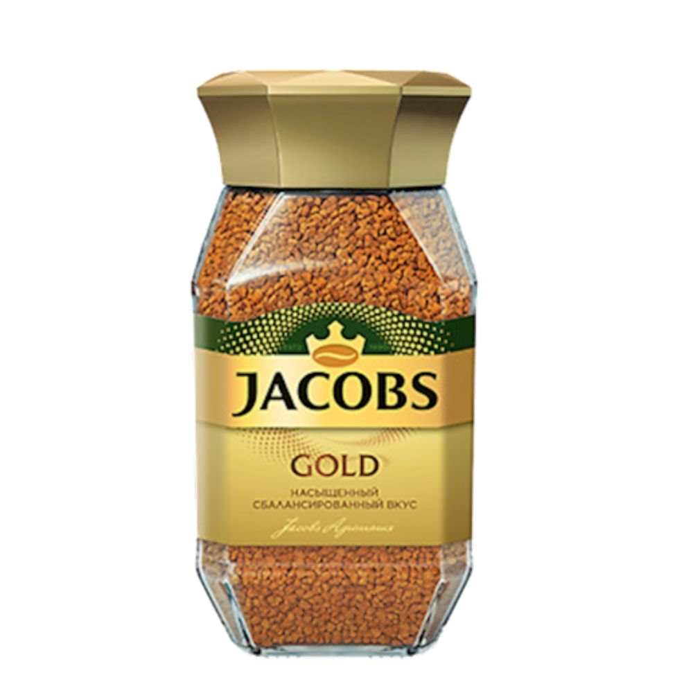 JACOBS COFFEE INSTANT GOLD 95GR, PACK OF 12