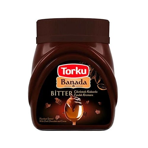 TORKU BANADA BITTER CHOCOLATE COCOA HAZELNUT CREAM 370GR 6 PCS