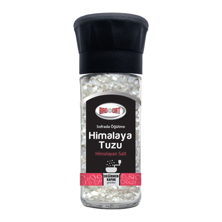 BAGDAT HIMALAYAN SALT (HIMALAYA TUZU) GRINDER 110 GR 6 PCS
