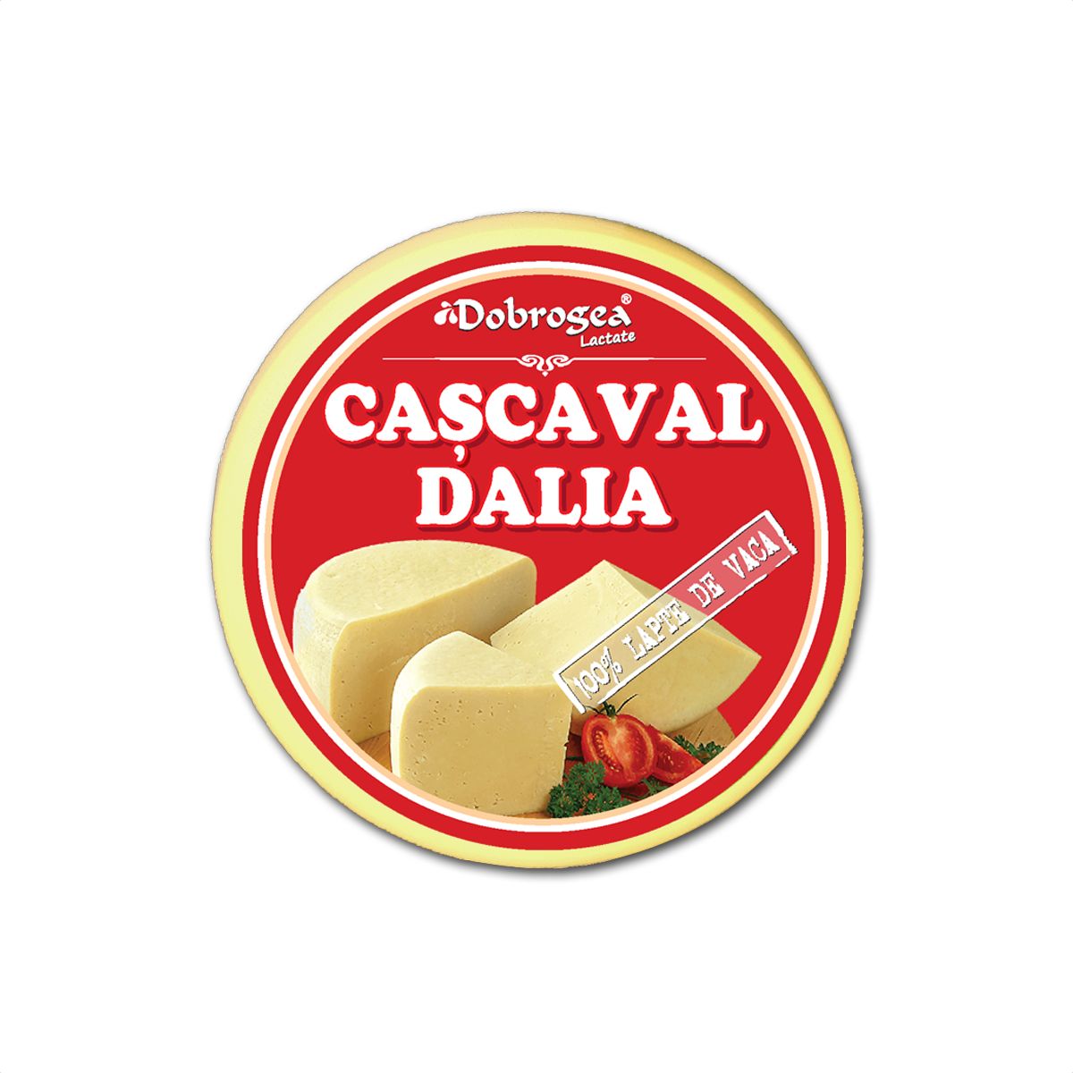 BALKANICA DOBROGEA COW'S MILK KASHKAVAL 450 GR, PACK OF 10