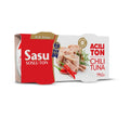 SASU CANNED TUNA WITH CHILI COMBO PACK 2 PCS, 140GR, PACK OF 12