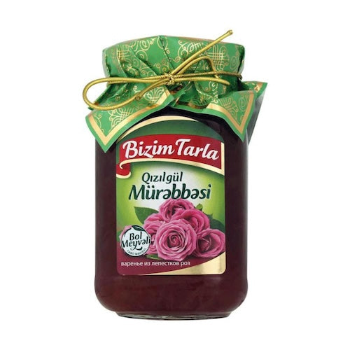 BIZIM TARLA ROSE PRESERVE 400 GR 12 PCS