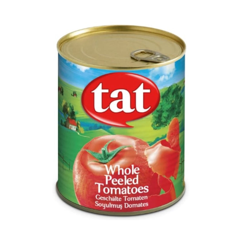 TAT PEELED TOMATO (SOYULMUS DOMATES) CAN 2.95 KG, PACK OF 6