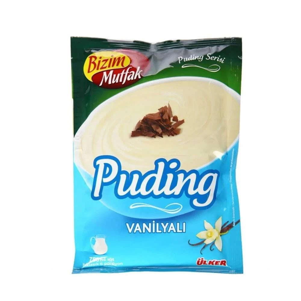 BIZIM MUTFAK PUDDING VANILLA 120GR 24 PCS