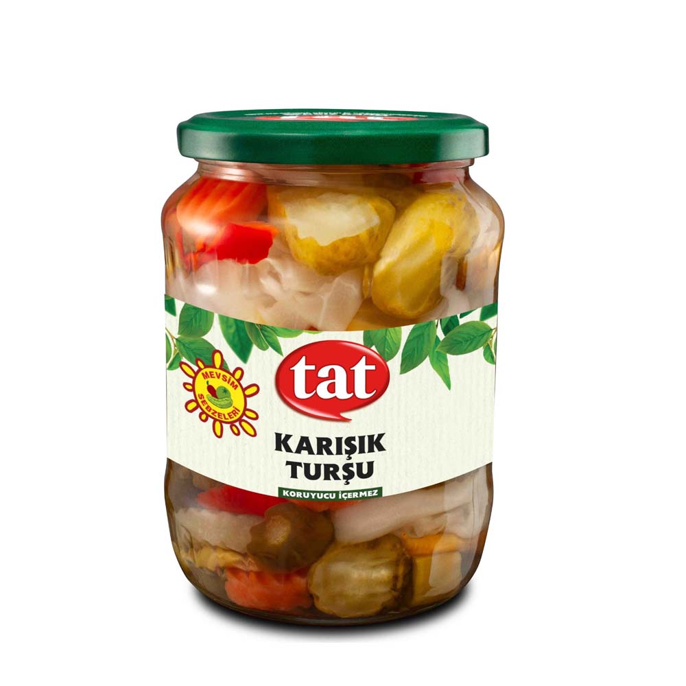 TAT MIXED PICKLES (KARISIK TURSU) 720CC 12 PCS