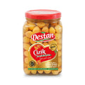 DESTAN GREEN OLIVES SCRATCHED (YESIL CIZIK) GOLD (XL) 900GR 6 PCS