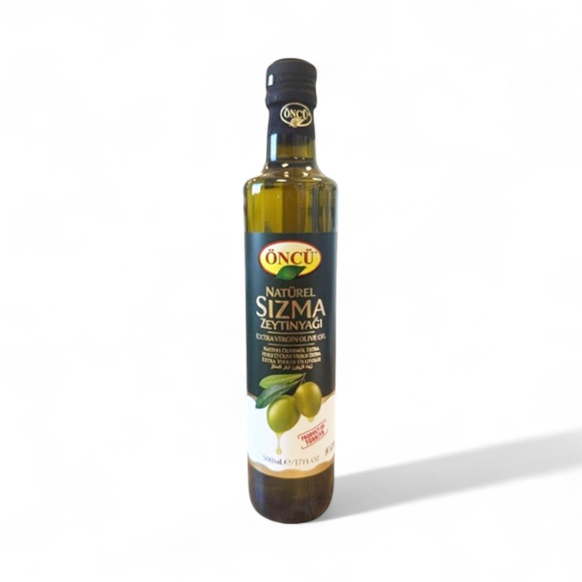 ONCU EXTRA VIRGIN OLIVE OIL (NATUREL ZEYTIN YAGI) 750ML 12 PCS