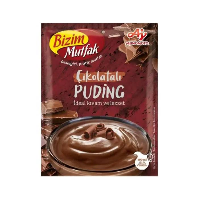 BIZIM MUTFAK PUDDING CHOCOLATE (CIKOLATALI) 107GR 24 PCS
