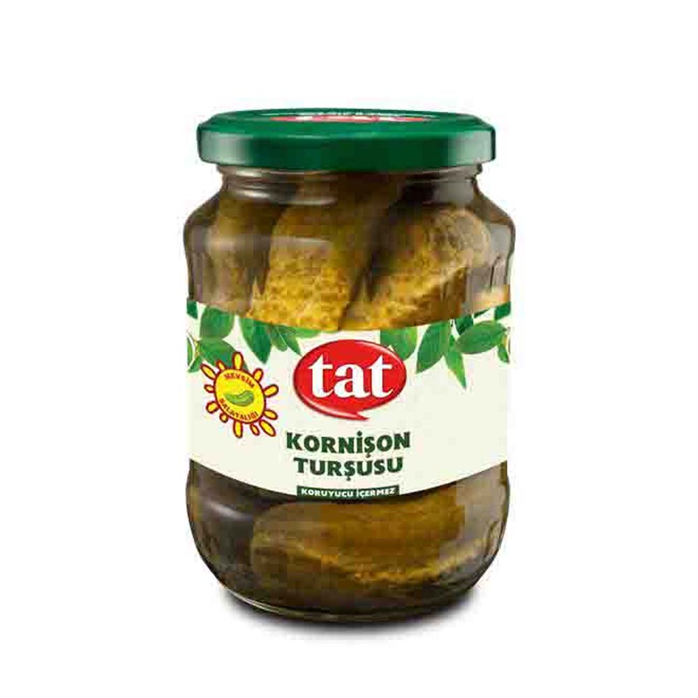TAT GHERKIN PICKLES (KORNISON TURSU) 720 CC 12 PCS