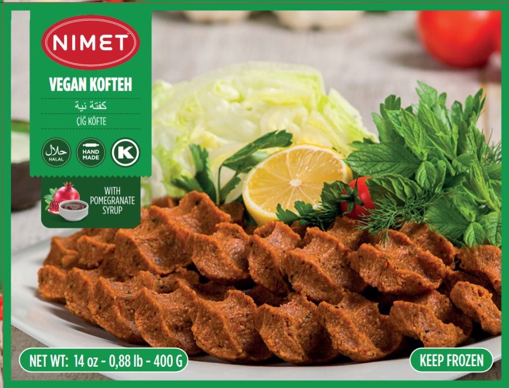 NIMET VEGAN KOFTAH/CIG KOFTE 400 GR 20 PCS