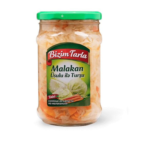 BIZIM TARLA CABBAGE PICKLE MALACAN STYLE 670GR 12 PCS