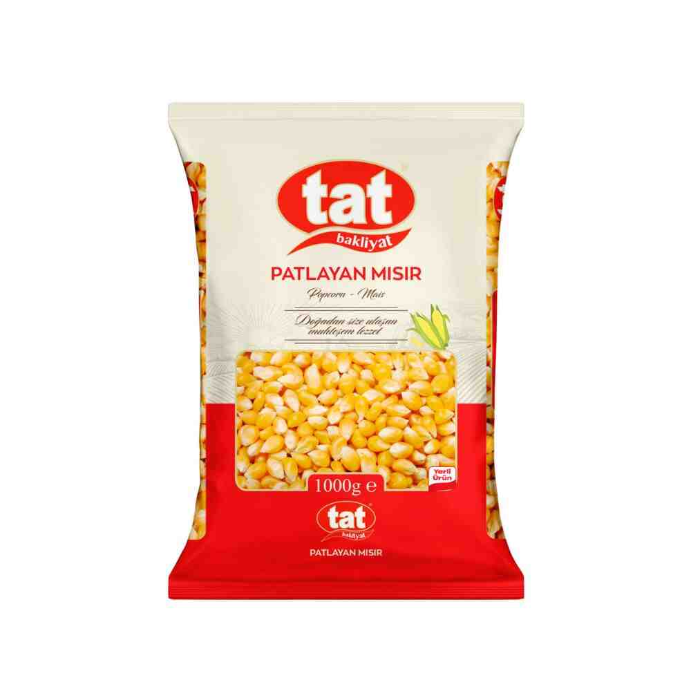 TAT POPCORN (PATLAYAN MISIR) 1KG PACK OF 15