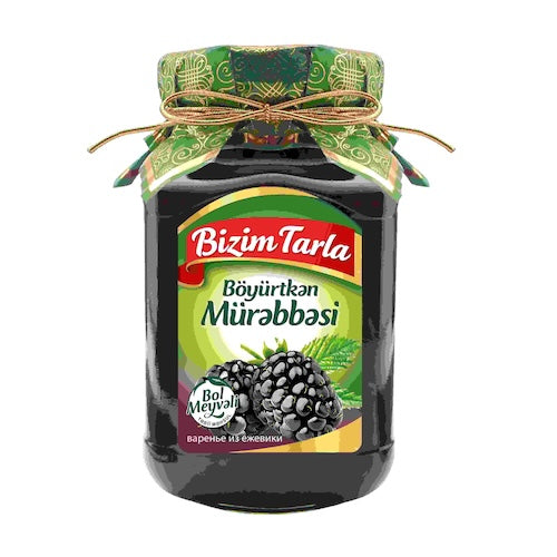 BIZIM TARLA BLACKBERRY PRESERVE 400 GR 12 PCS