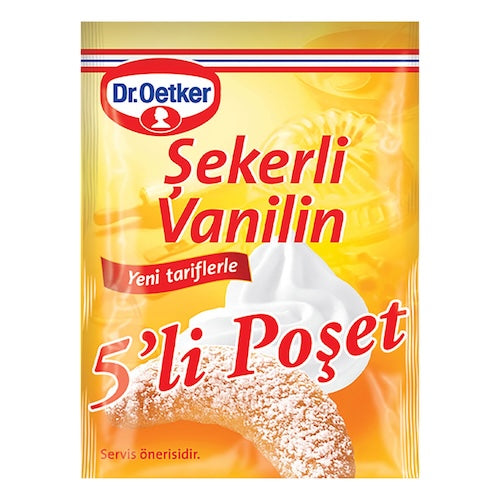 DR OETKER VANILIN (SEKERLI VANILIN) 5 PCS 25GR 30 PCS