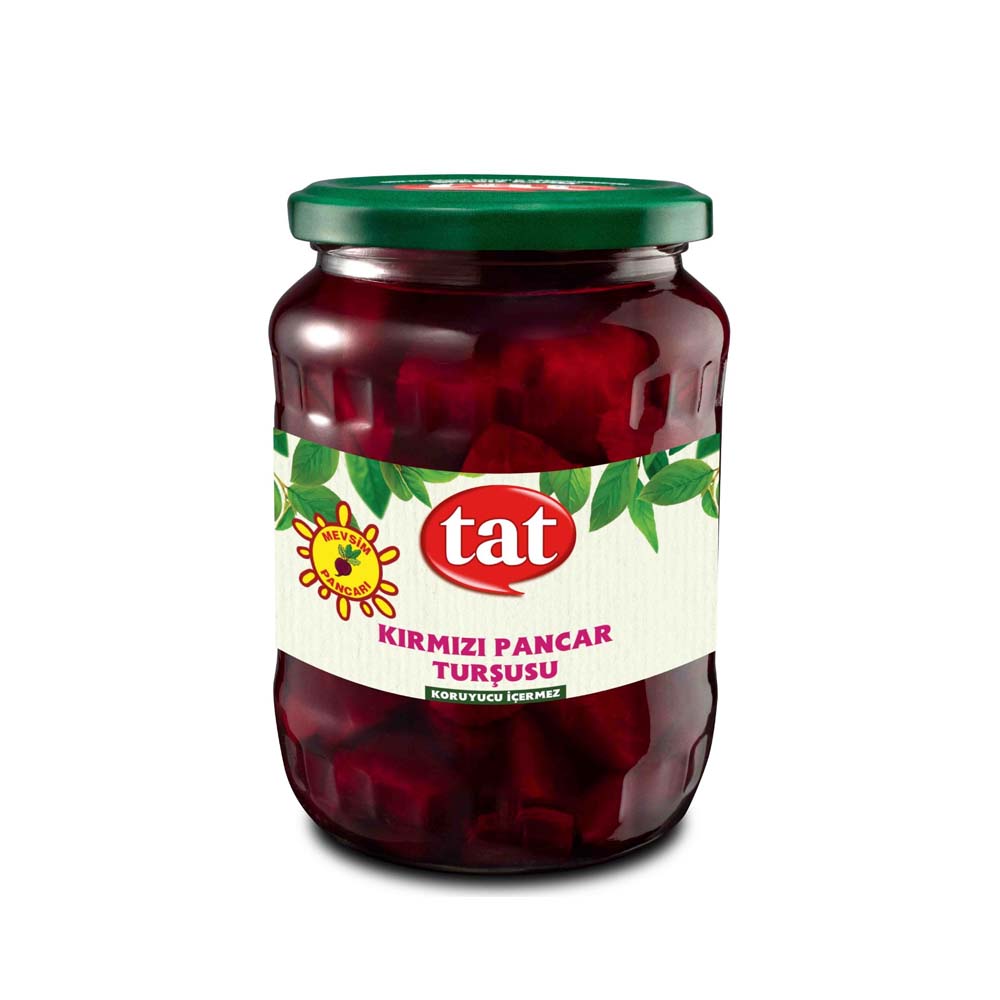 TAT PICKLED RED BEETS (KIRMIZI PANCAR TURSUSU) 720 CC 12 PCS
