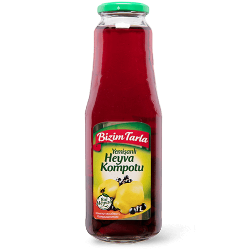 BIZIM TARLA HAW AND QUINCE COMPOTE 1 LT 12 PCS