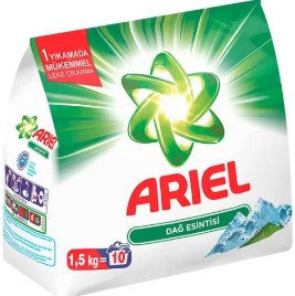 ARIEL LAUNDRY POWDER MOUNTAIN BREEZE (53 OZ) 1.5 KG 10 PCS