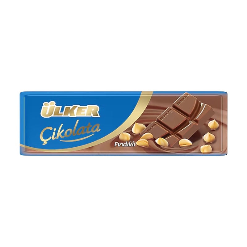 ULKER BATON CHOCOLATE W HAZELNUT (FINDIKLI) 30 GR 12 PCS
