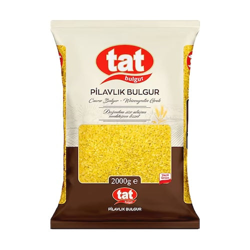 TAT COARSE BULGUR (PILAVLIK) 5KG PACK OF 4
