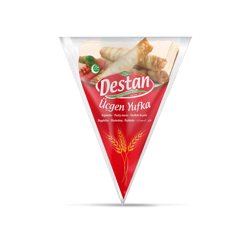 DESTAN PASTRY LEAVES TRIANGLE (UCGEN YUFKA) 330GR 16 PCS