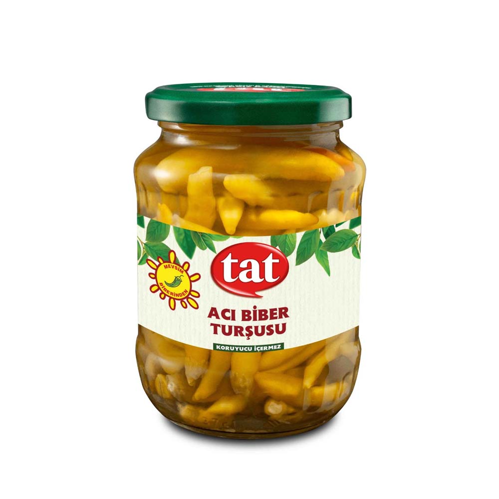 TAT PICKLED HOT PEPPERS (ACI BIBER TURSUSU) 1700CC 6 PCS