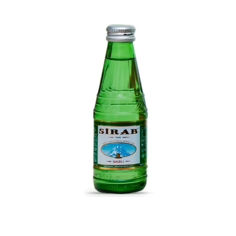 SIRAB SPARKLING WATER GLASS 200ML 24 PCS
