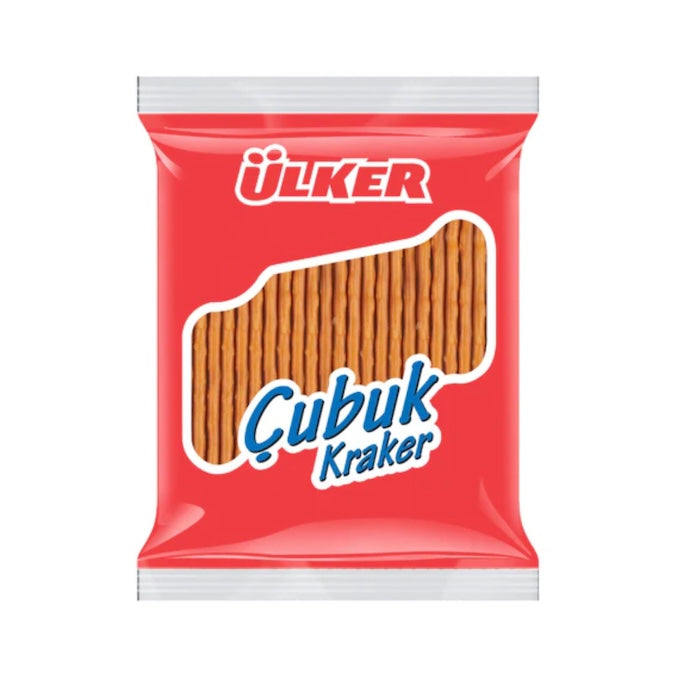 ULKER STICK CRACKERS (SADE CUBUK KRAKER) 40 GR, PACK OF 36
