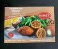 NIMET VEGAN KIBBEH W SAUCE MILD / SOSLU ICLI KOFTE 400 GR 20 PCS
