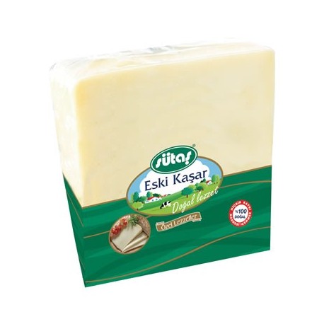 SUTAS AGED KASHKAVAL CHEESE 350 GR 12 PCS