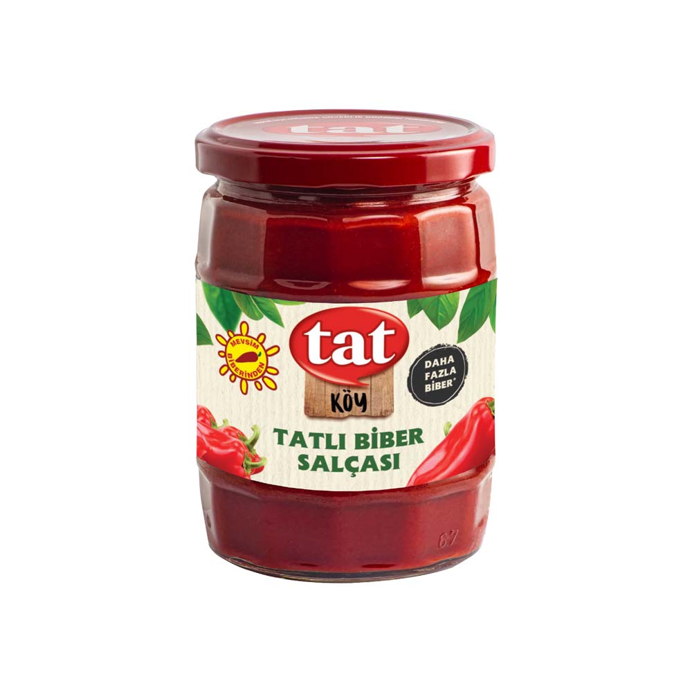 TAT TRADITIONAL SWEET PEPPER PASTE 550GR 12 PCS