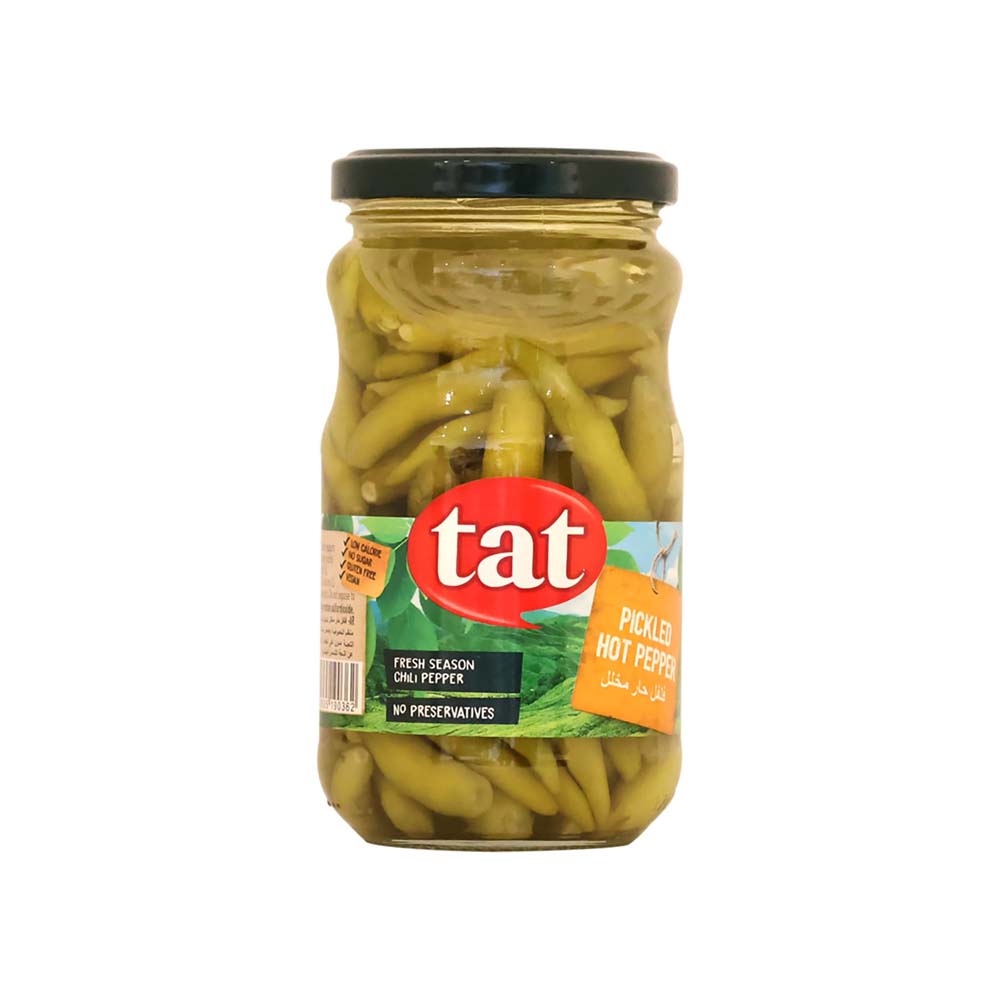 TAT PICKLED HOT PEPPERS (ACI BIBER TURSUSU) 370CC 12 PCS