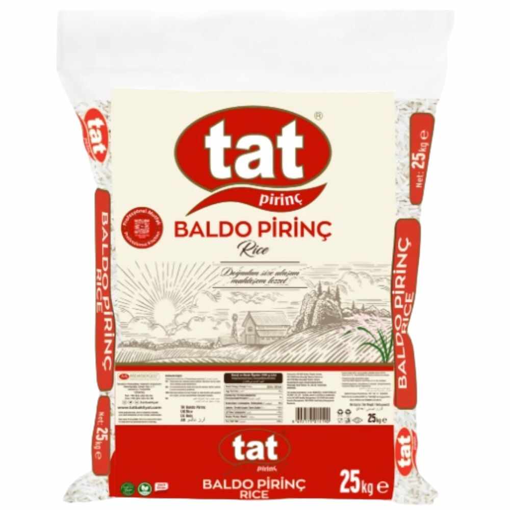 TAT BALDO RICE 55LB (25 KG)
