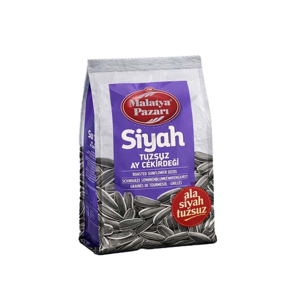 MALATYA PAZARI SUNFLOWER SEEDS UNSALTED (TUZSUZ) 250 GR 14 PCS