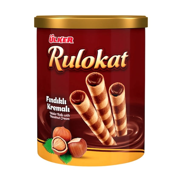 ULKER RULOKAT FINDIKLI (HAZELNUT) 170 GR, PACK OF 6