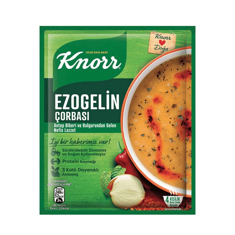KNORR EZOGELIN SOUP 74 GR 12 PCS