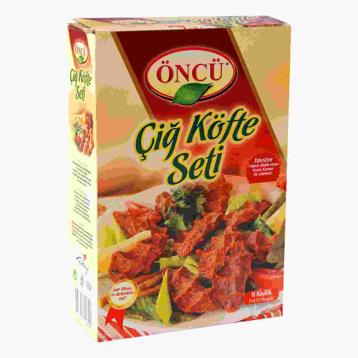 ONCU CIG KOFTE SETI SADE 600GR 18 PCS