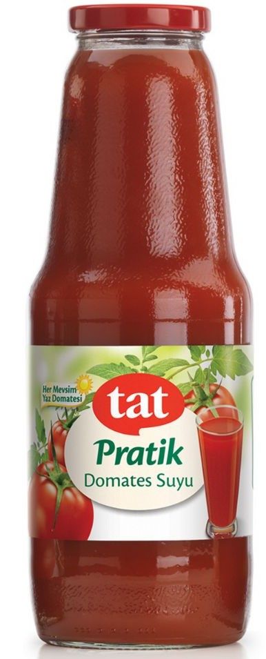 TAT TOMATO JUICE (DOMATES SUYU) 1L 6 PCS