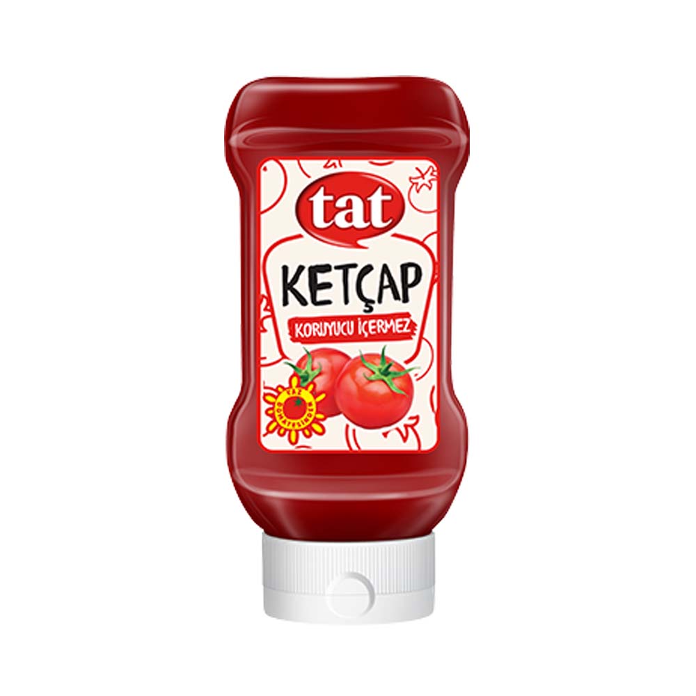 TAT MILD (TATLI) KETCHUP 400ML 12 PCS